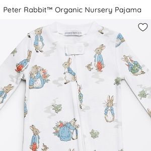 Organic Pottery Barn Kids 3-6 mo onesie